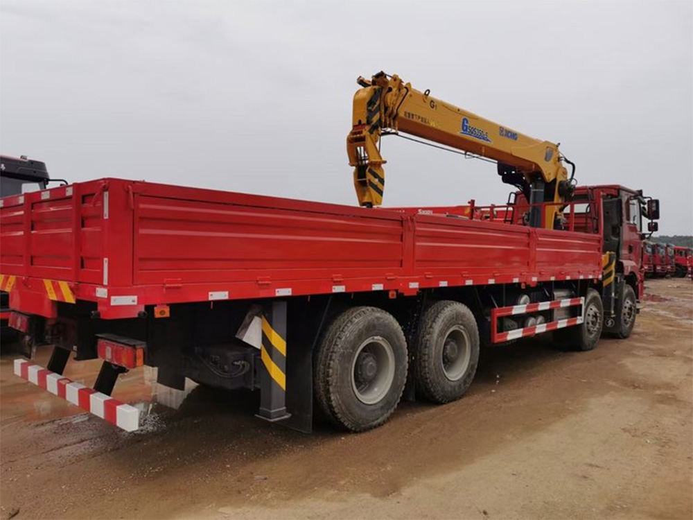 國(guó)六陜汽德龍新M3000四前后八徐工16噸四節(jié)直臂G型隨車吊